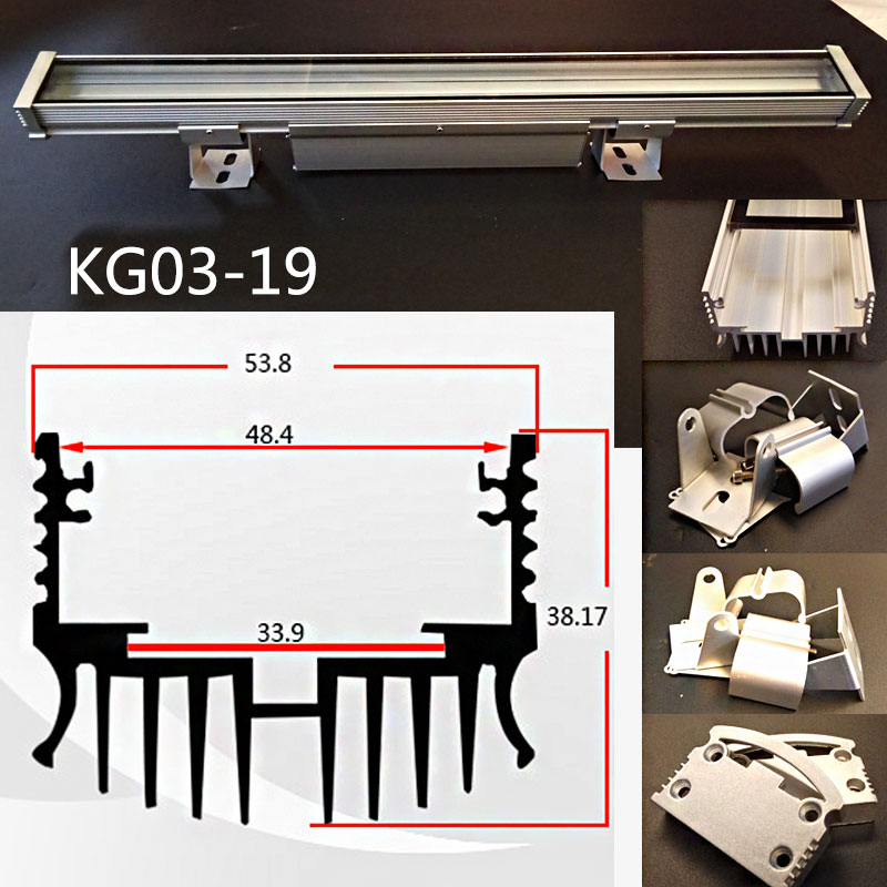 厂家批发现货洗墙灯外壳KG03-19